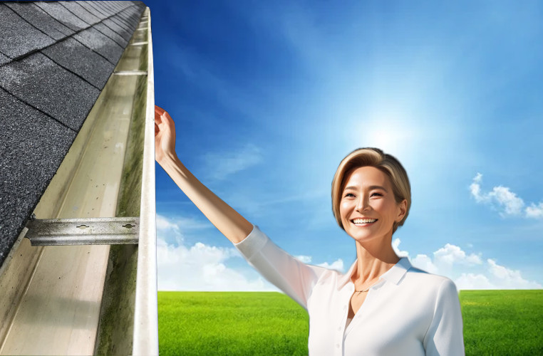 batemansbay gutter cleaning service produces a spotless gutter after cleaning with basic tools.